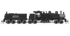C&NW CLASS D 4-TRUCK SHAY